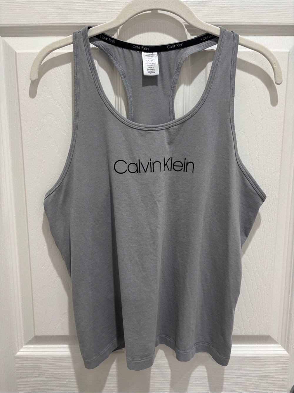 💥3 for $10💥 Calvin Klein Gray Racer Back Tank Top